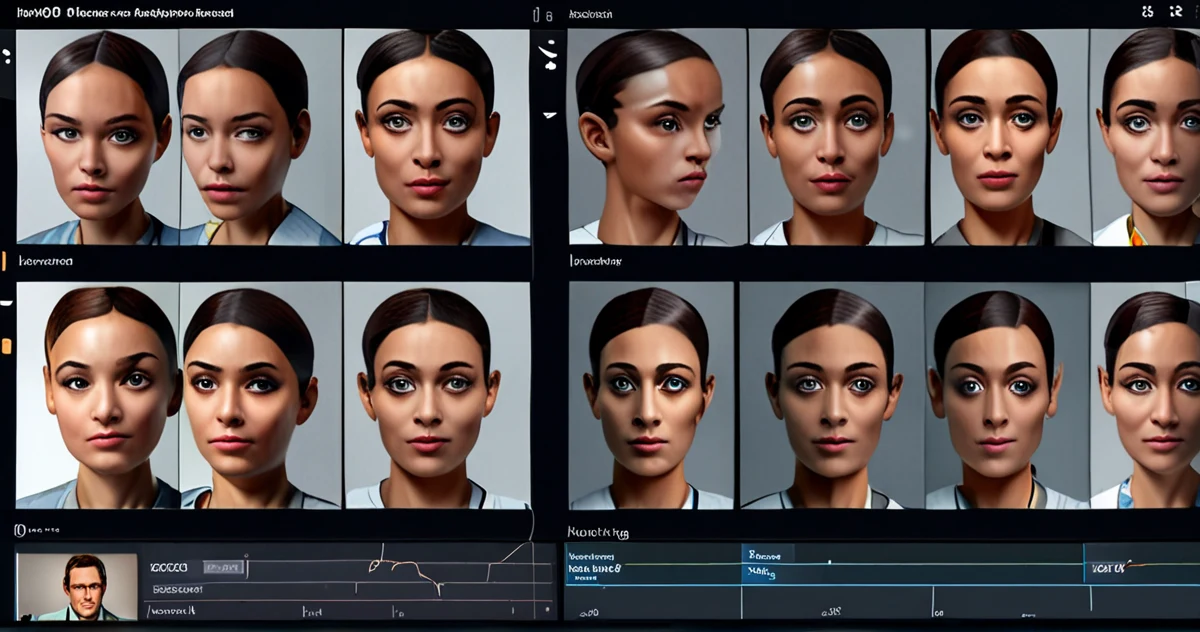 Exemple de deepfake généré par IA