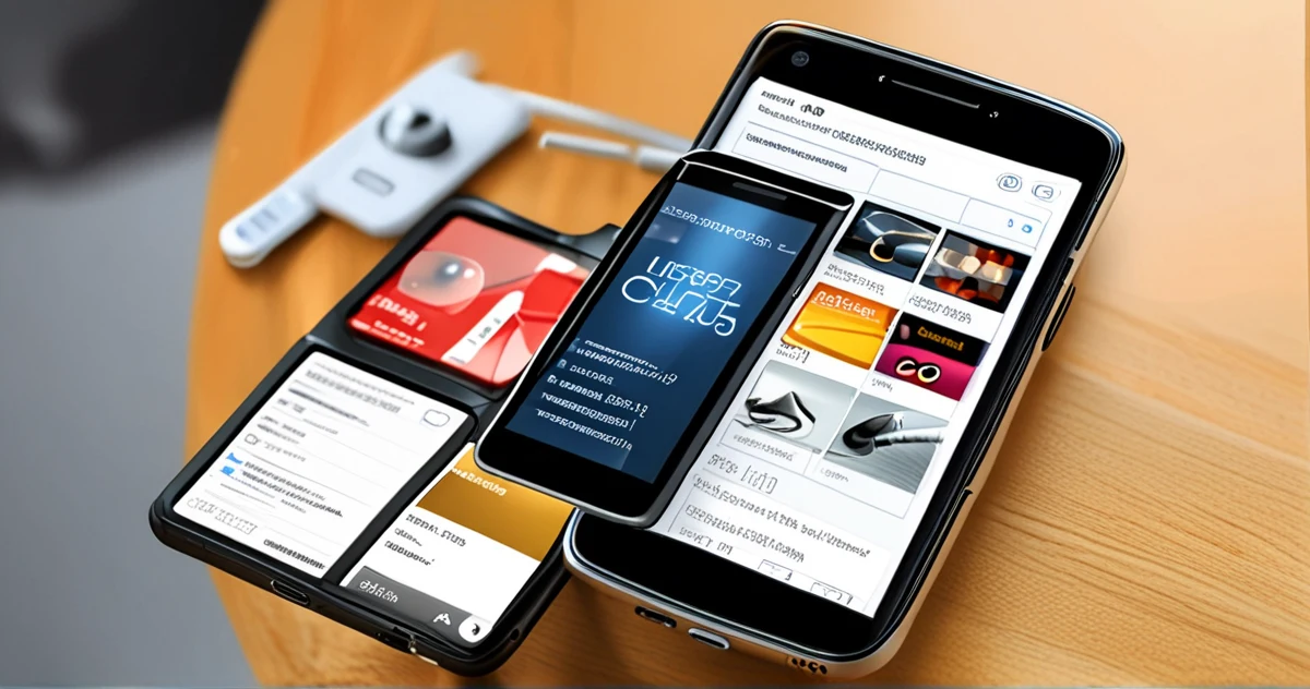 Interface d'émulateur mobile avec paramètres d'optimisation