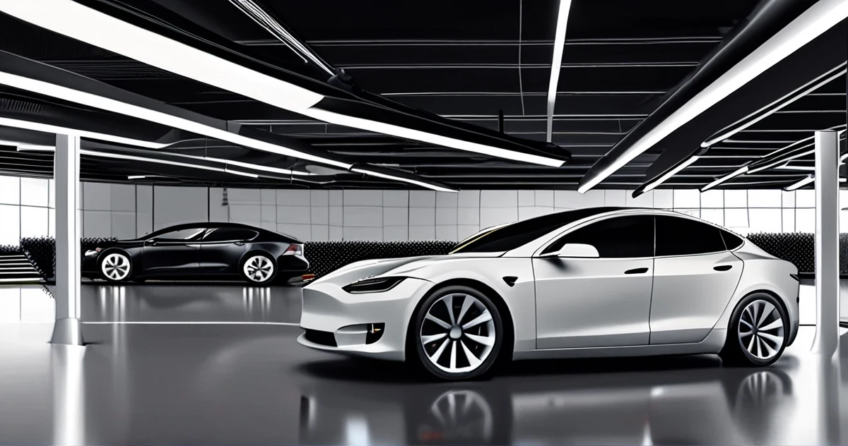 Exemple de dashboard personnalisé pour données Tesla - visualisation au-delà de l'application standard