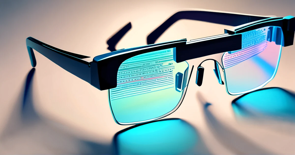 Интерфейс разработки AR, показывающий 3D-элементы, наложенные в реальной среде с видимым исходным кодом