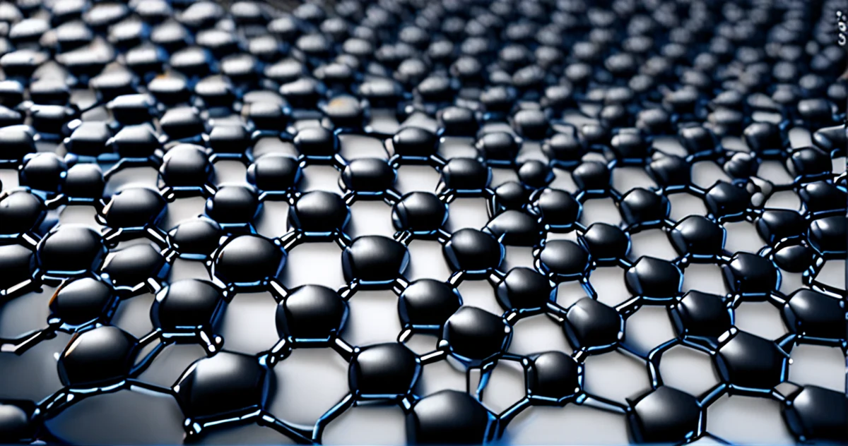 Le contraste entre la complexité des membranes polymères actuelles et la structure ordonnée promise par le graphène.