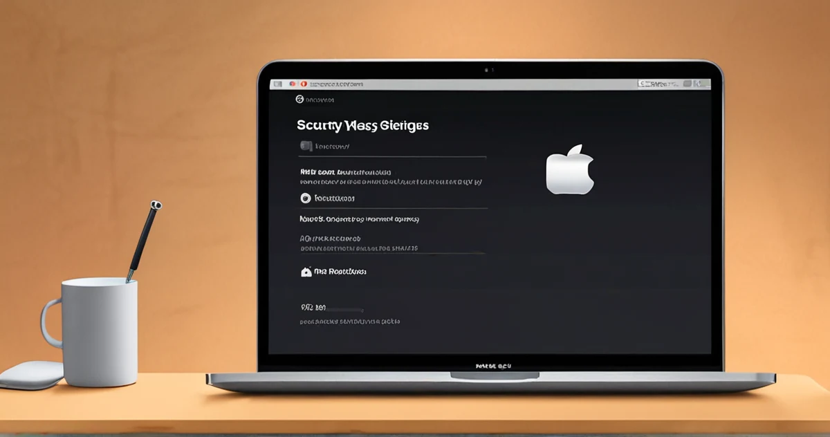 Interface de sécurité macOS montrant les paramètres de protection