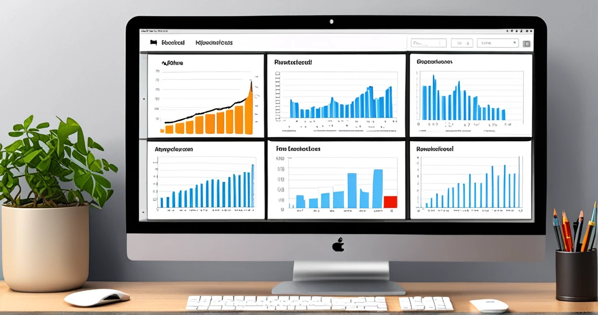Performance analysis dashboard showing Twitter X campaign engagement metrics with charts and statistics