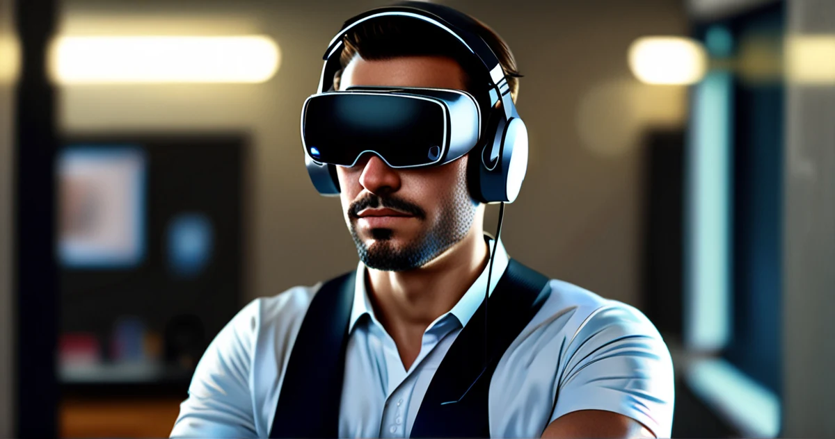 Рабочее пространство разработки VR, показывающее создание сложных окружений в Unity