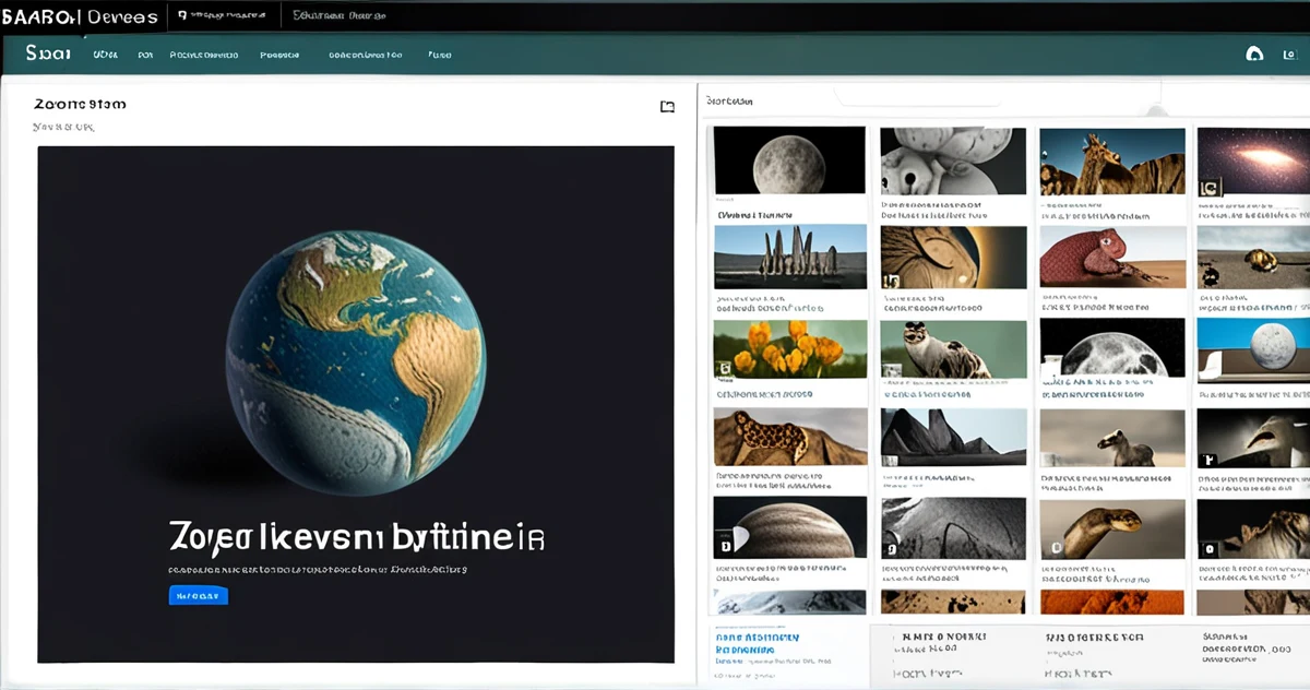 Интерфейс платформы Zooniverse, показывающий совместную аннотацию морских изображений гражданскими учеными