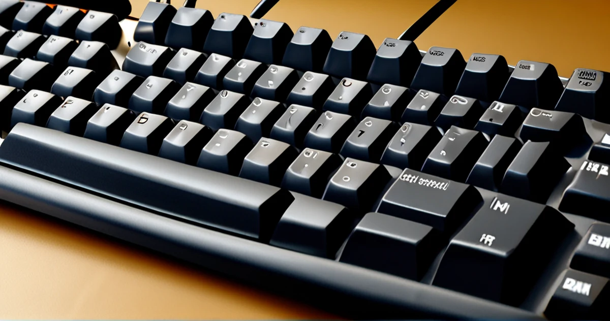 Clavier IBM Model M vintage montrant le mécanisme à ressort de buckling et la construction robuste des touches