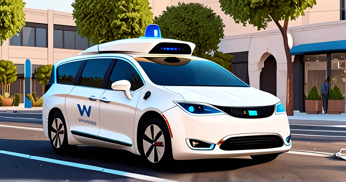 Représentation schématique de l'architecture de fusion de capteurs et de traitement IA du Waymo Driver de 5e génération.